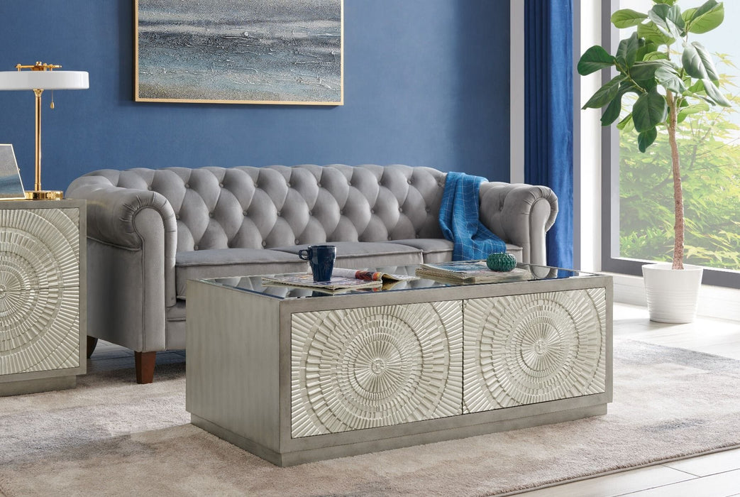 Frenso Coffee Table-Silver Coffee Tables Derrys 