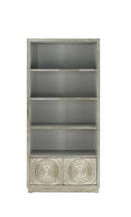 Frenso Bookcase-Silver Bookcase Derrys 