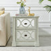 Modena 2 Drawer End Table Bedside Tables Derrys 