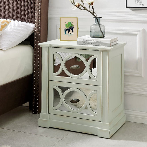 Modena 2 Drawer End Table Bedside Tables Derrys 