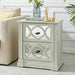 Modena 2 Drawer End Table Bedside Tables Derrys 