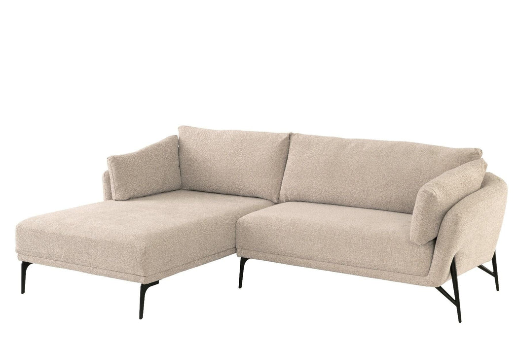 Hilton Corner Sofa Left - Light Grey Sofas Derrys 