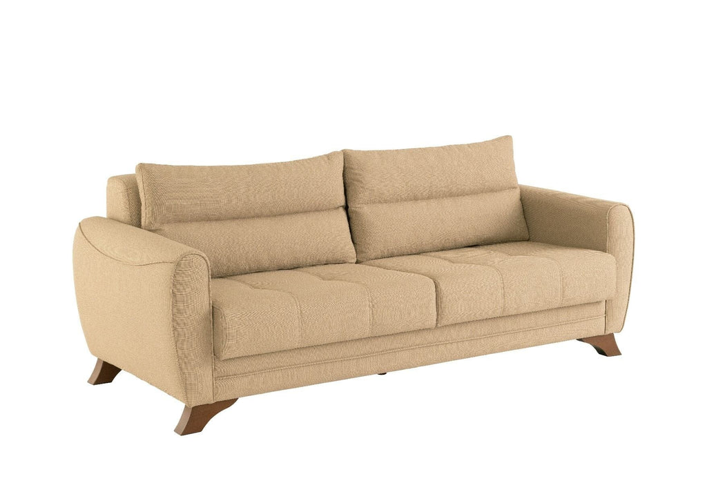 Aykon 3 Seater Sofa Beige Sofas Derrys 