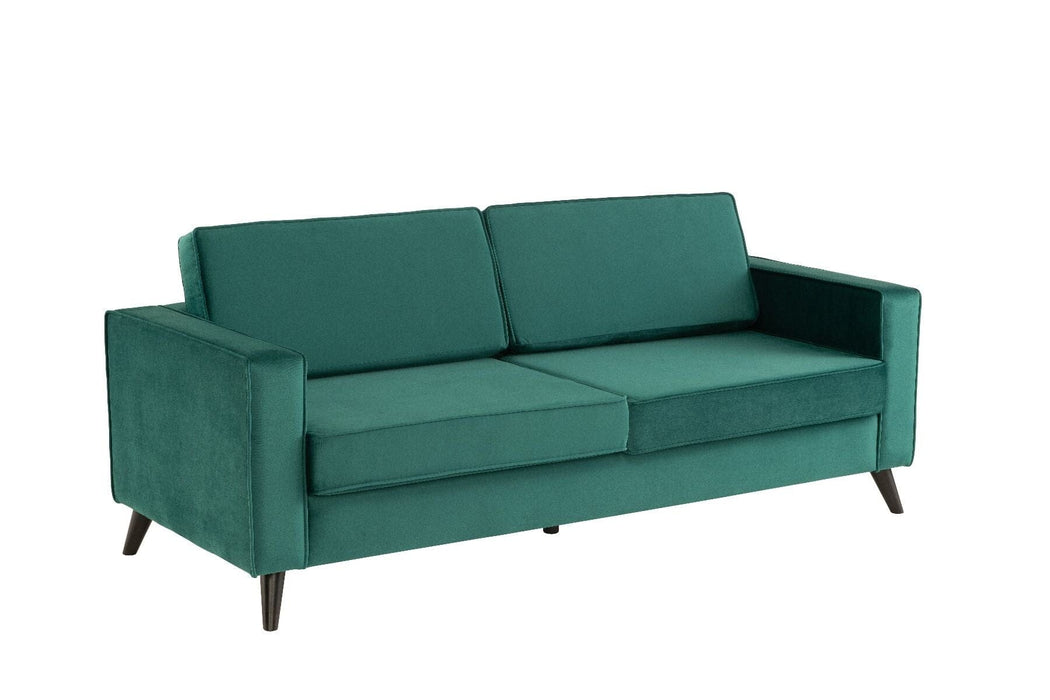 Cara 3 Seater Sofa - Forest Green *special* Sofas Derrys 