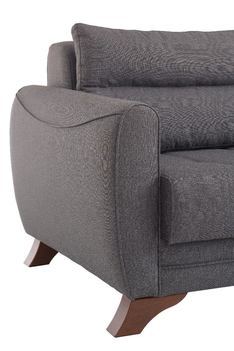 Aykon 2 Seater Sofa Charcoal Sofas Derrys 