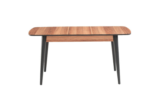 Fara Extending Dining Table - Light Walnut Extending Dining Table Derrys 