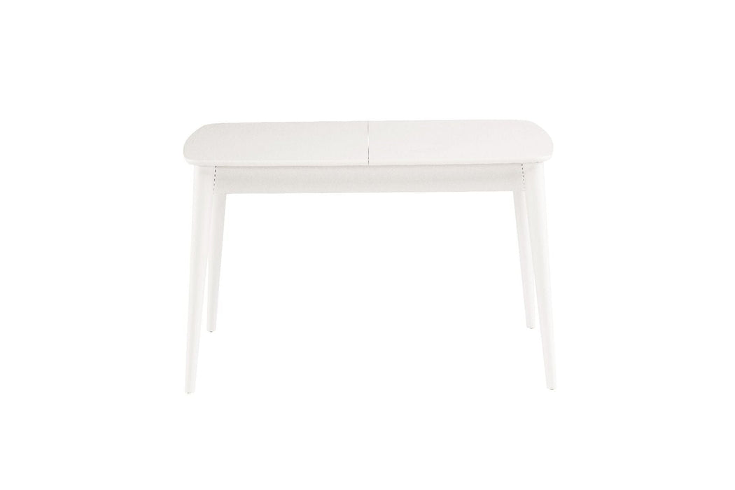 Fara Extending Dining Table - White Extending Dining Table Derrys 