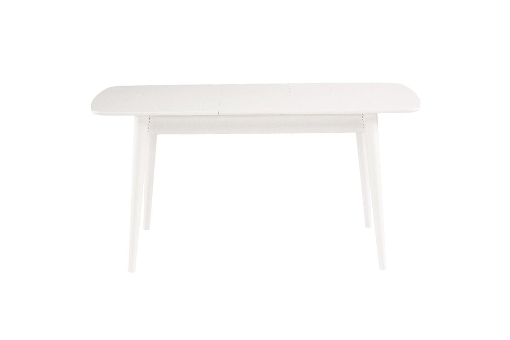 Fara Extending Dining Table - White Extending Dining Table Derrys 