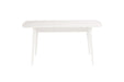 Fara Extending Dining Table - White Extending Dining Table Derrys 