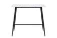 Doyen High Bar Table - Black Bar Table Derrys 