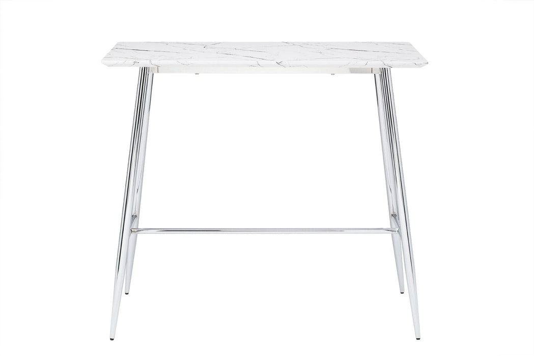 Doyen High Bar Table - Chrome Bar Table Derrys 