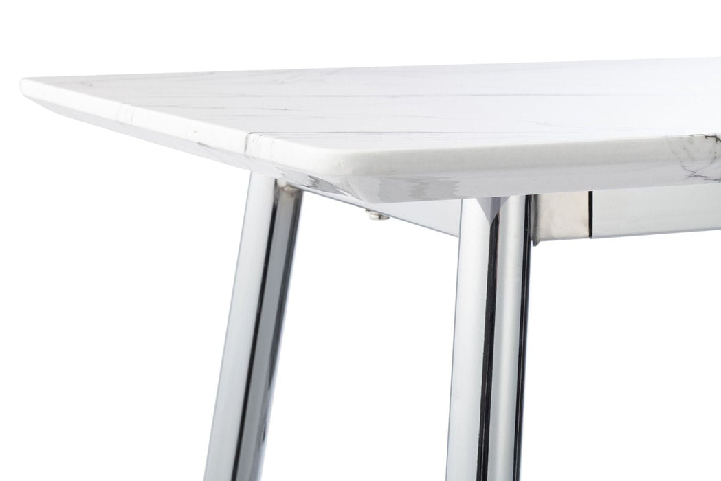 Doyen High Bar Table - Chrome Bar Table Derrys 