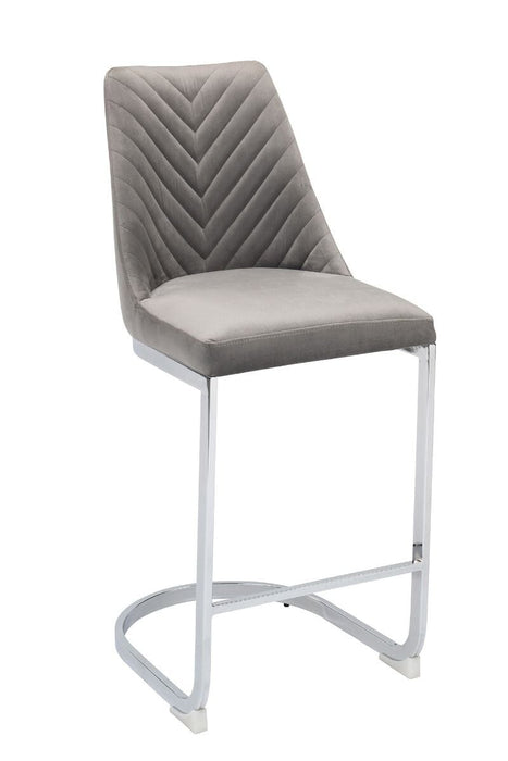 Wilton Bar Stool - Grey (Set of 2) Breakfast Barstools Derrys 