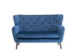 Yak 2 Seater Sofa - Royal Blue - Velvet Sofas Derrys 