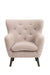 Yak Armchair - Short Fux Sheepskin - Grey Armchair Derrys 