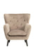 Yak Armchair - Mink - Velvet Armchair Derrys 