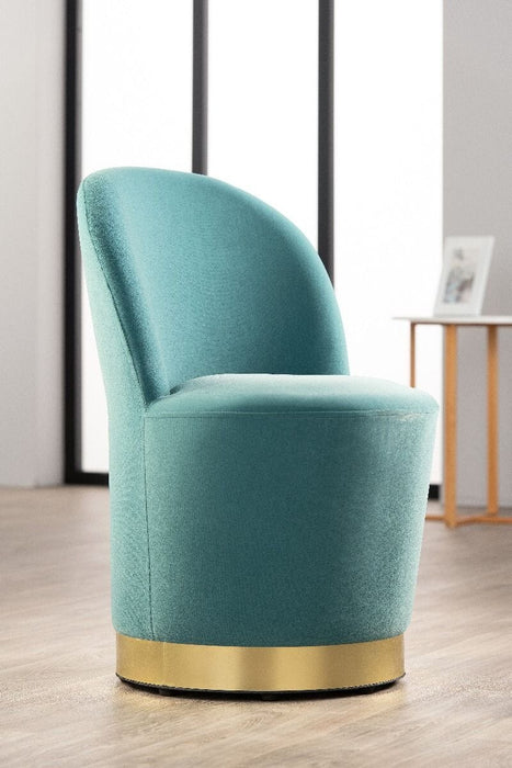 Audrey Cocktail Chair-Teal Chair Derrys 