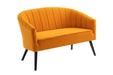 Arlo 2 Seater Sofa - Mustard Sofas Derrys 