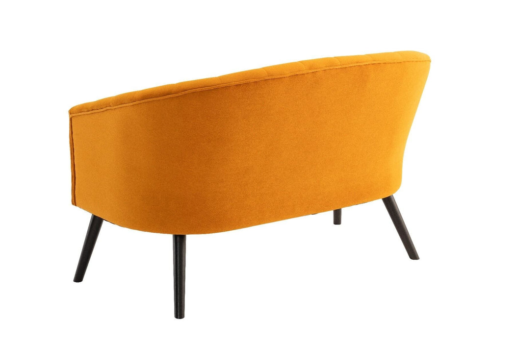 Arlo 2 Seater Sofa - Mustard Sofas Derrys 