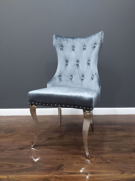 Lyon - Standard Dining Chair - Dark or Light Grey Dining Chairs HB 