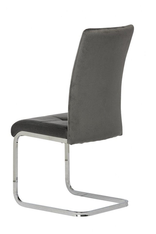 AKRON VELVET DINING CHAIR - GREY Dining Chair supplier 120 