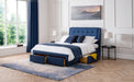 Fullerton 4 Drawer 135cm Bed - Blue Bed Frame Julian Bowen V2 