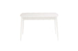 Fara Dining Table White + 4 Chairs Charcoal *special* Dining Tables Derrys 