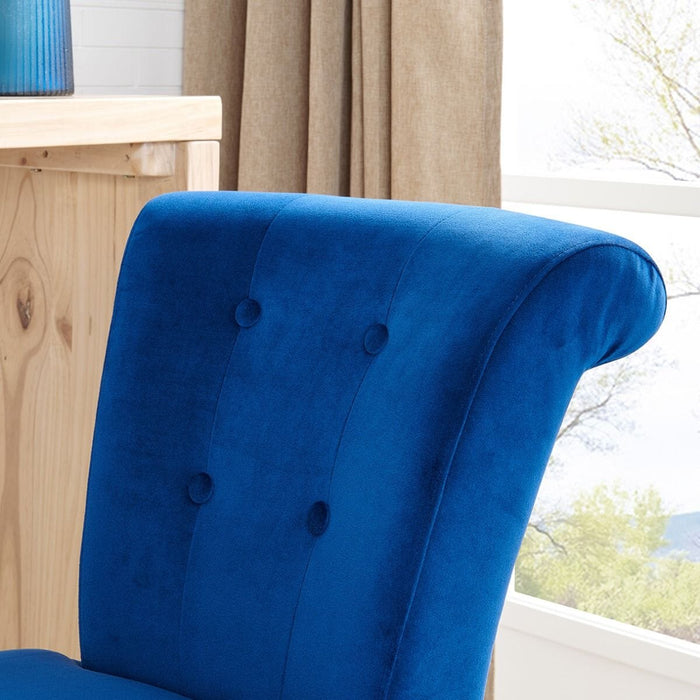 Knocker Back Breakfast Bar Stool - Royal Blue Breakfast Barstools Derrys 