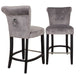 Knocker Back Breakfast Bar Stool Silver Breakfast Barstools Derrys 