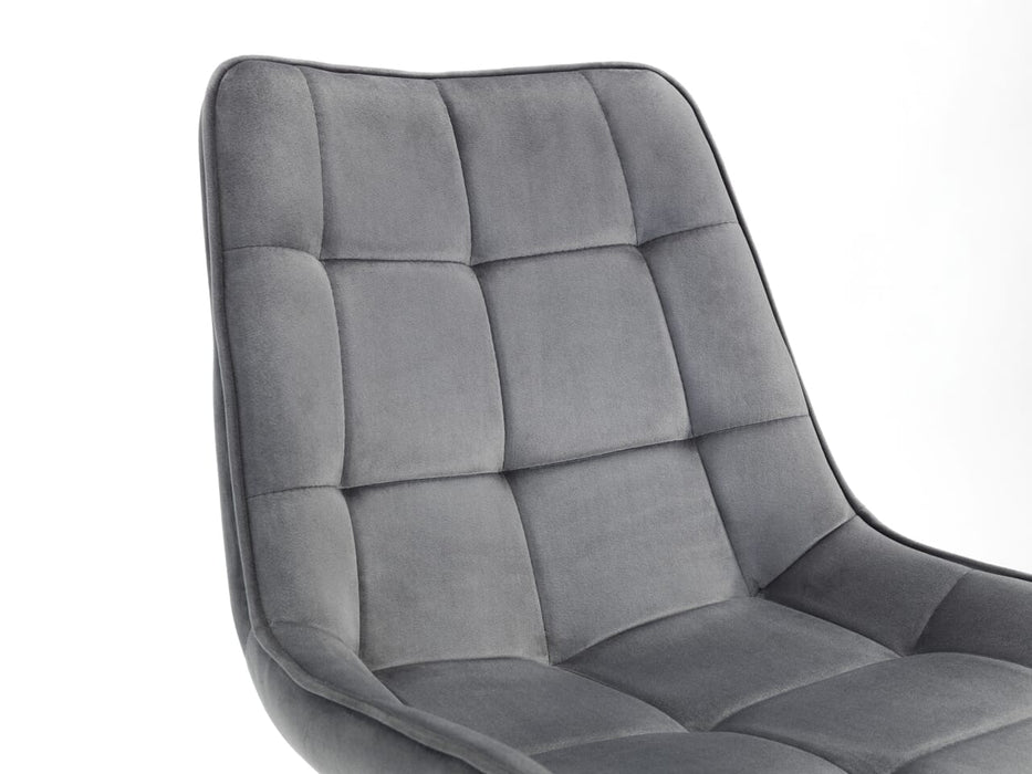 Hadid Dining Chair - Grey Dining Chairs Julian Bowen V2 