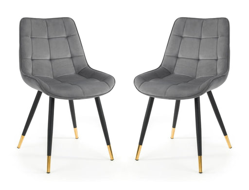 Hadid Dining Chair - Grey Dining Chairs Julian Bowen V2 