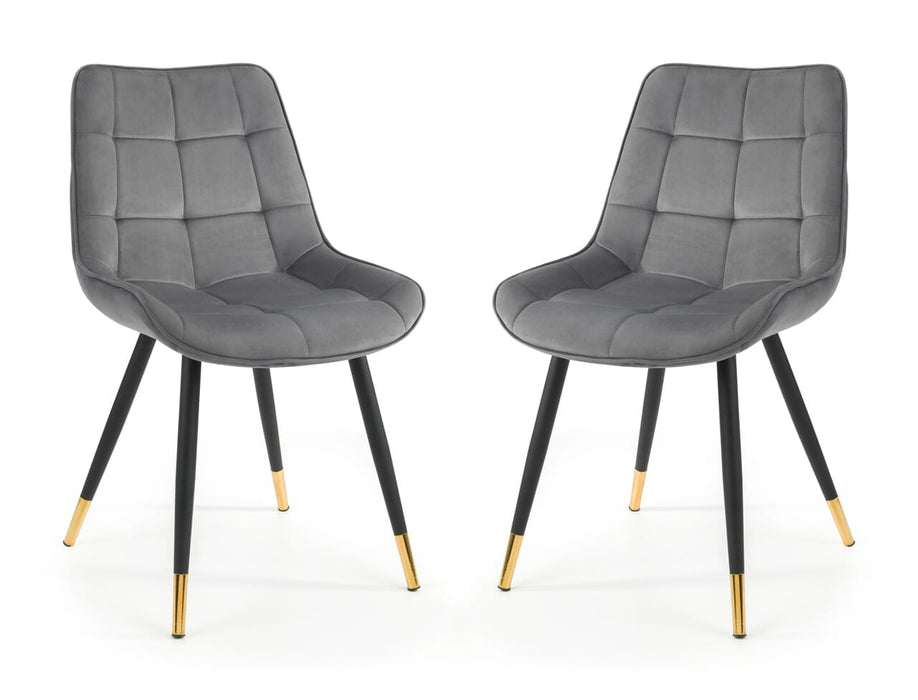 Hadid Dining Chair - Grey Dining Chairs Julian Bowen V2 