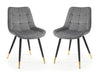 Hadid Dining Chair - Grey Dining Chairs Julian Bowen V2 