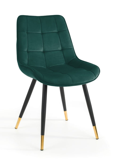 Hadid Dining Chair - Green Dining Chairs Julian Bowen V2 