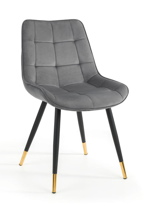 Hadid Dining Chair - Grey Dining Chairs Julian Bowen V2 