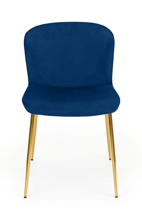 Harper Dining Chair - Blue Dining Chairs Julian Bowen V2 