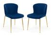 Harper Dining Chair - Blue Dining Chairs Julian Bowen V2 