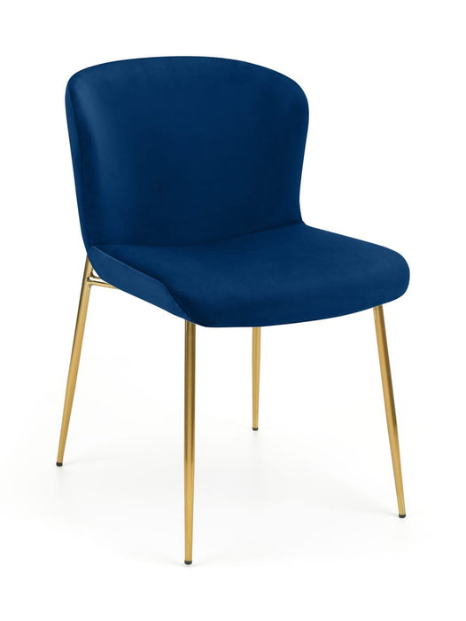 Harper Dining Chair - Blue Dining Chairs Julian Bowen V2 