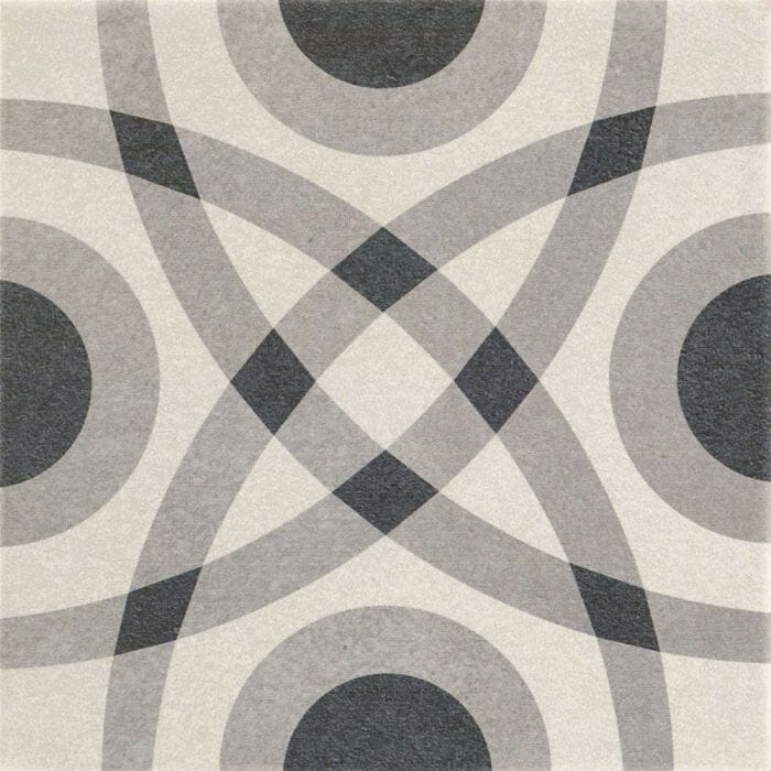 Twenties Circle Design Tiles Supplier 167 