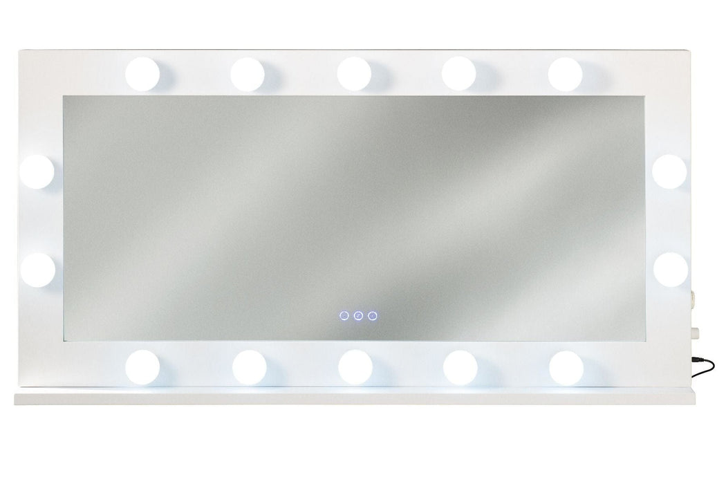 Tabletop Hollywood Mirror-White Mirror Derrys 