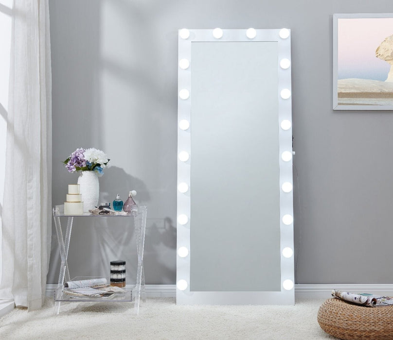 Hollywood Floor Mirror White Mirror Derrys 