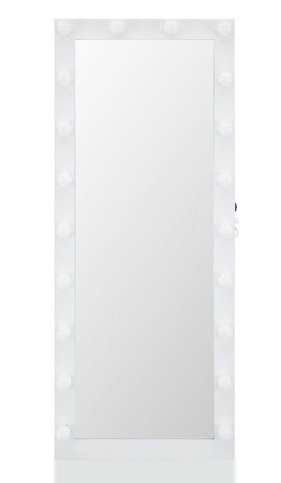 Hollywood Floor Mirror White Mirror Derrys 