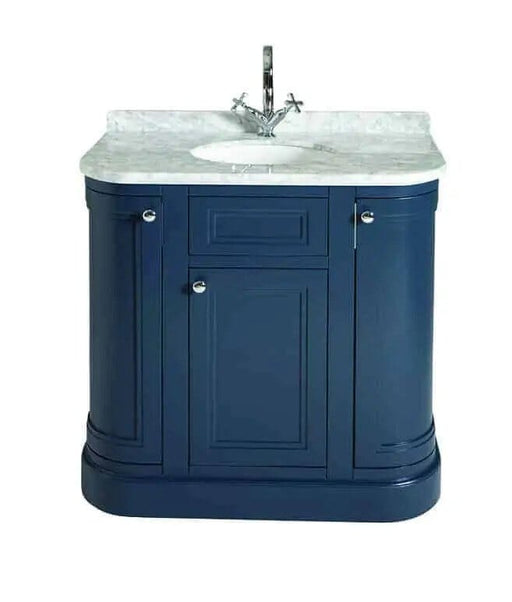 Merrion 900mm Traditional Bathroom Unit Navy Home Centre Direct 