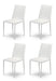 Jazz Stacking Chair White (4 Per Box) Dining Tables Julian Bowen V2 