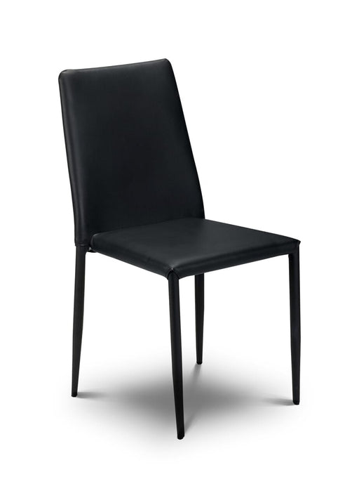 Jazz Stacking Chair Black (4 Per Box) Dining Tables Julian Bowen V2 