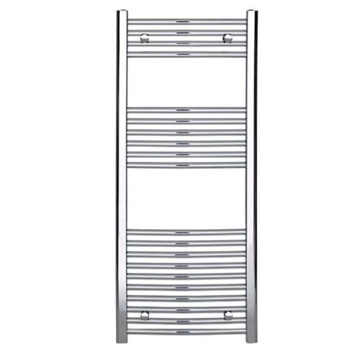 Straight Towel Warmer Chrome H:1200mm W:400mm Home Centre Direct 