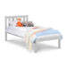 Luna Bed Frame 90Cm Dove Grey Bed Frames Julian Bowen V2 