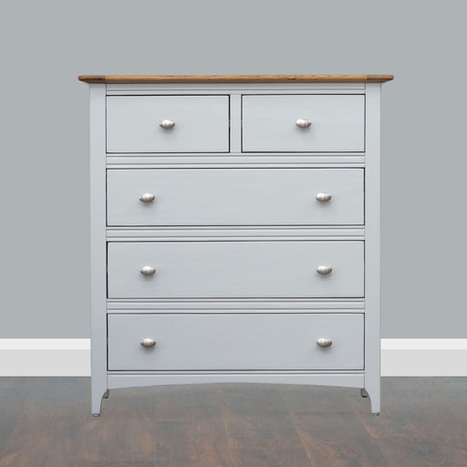 Lagan Grey & Oak 2+3 Chest Chest of Drawers HB 