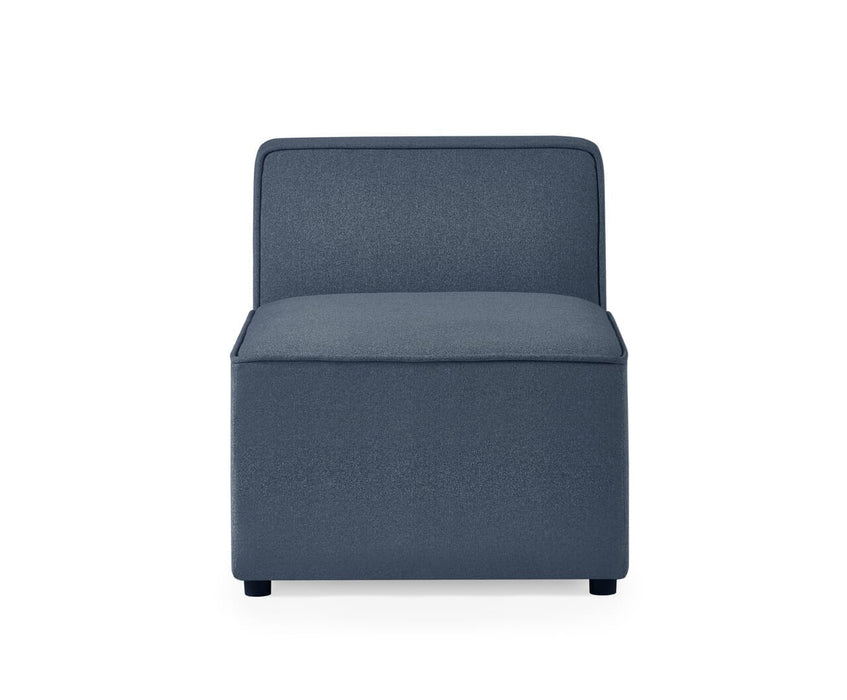 Lago Combination Sofa Single Seat Section - Blue Sofas Julian Bowen V2 