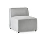 Lago Combination Sofa Single Seat Section - Grey Sofas Julian Bowen V2 